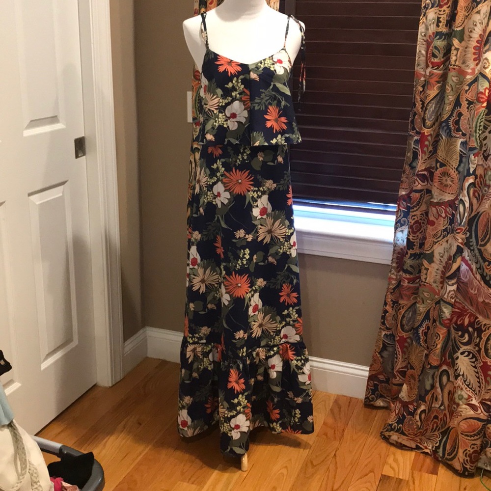 Banana Republic SZ2 Floral Maxi Dress